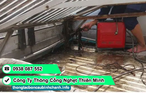 Thông cống nghẹt xã Bình Chánh