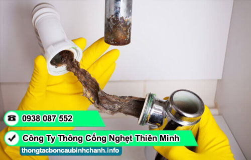 Thông cống nghẹt xã Bình Lợi