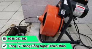 Thông cống nghẹt xã Hưng Long