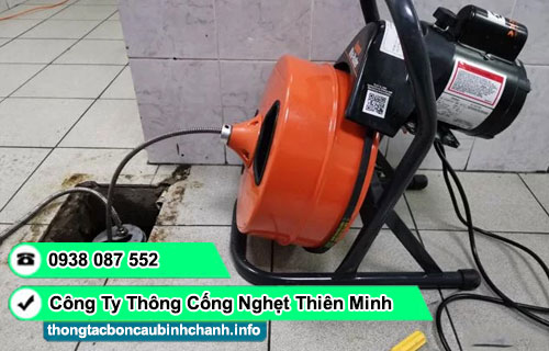 Thông cống nghẹt xã Tân Nhựt