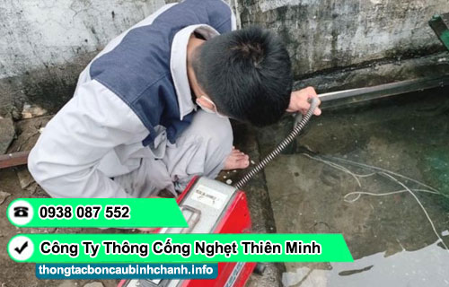 Thông cống nghẹt xã Tân Vĩnh Lộc