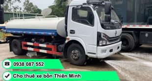 Cho thuê xe tưới nước rửa đường TP.HCM